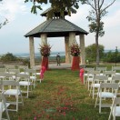 Outdoor Wedding in a Gazebo Outdoor Wedding in a Gazebo